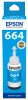 TUSZ ORYGINALNY EPSON T66424A C13T66424A CYAN 6400 STRON