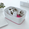 POJEMNIK DO PRZECHOWYWANIA 246X160X98MM LEITZ MYBOX WOW 52571023 RÓŻOWY