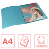 SEGREGATOR A4 ESSELTE COLOUR'BREEZE 626247 NIEBIESKI 4-RINGOWY 