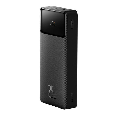 POWERBANK BASEUS BIPOW, 20000MAH, 2X USB, USB-C, 25W (CZARNY)