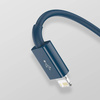 KABEL USB 3W1 BASEUS SUPERIOR SERIES, USB DO MICRO USB / USB-C / LIGHTNING, 3.5A, 1.5M (NIEBIESKI)