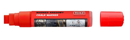 Marker kredowy TOMA 290 TO-290CZER czerwony 8-15mm