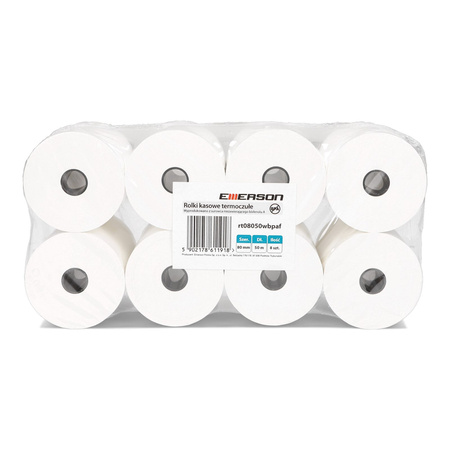 ROLKA TERMICZNA 80MM X50M EMERSON 8SZT BPA FREE