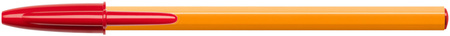 DŁUGOPIS BIC ORANGE 8099241 CZERWONY 0.7MM POMARAŃCZOWA OBUDOWA