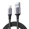 KABEL LIGHTNING DO USB UGREEN 2.4A US199, 2M (CZARNY)