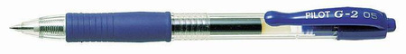 DŁUGOPIS ŻELOWY AUTOMATYCZNY PILOT G2 BL-G2-5-L NIEBIESKI 0.5
