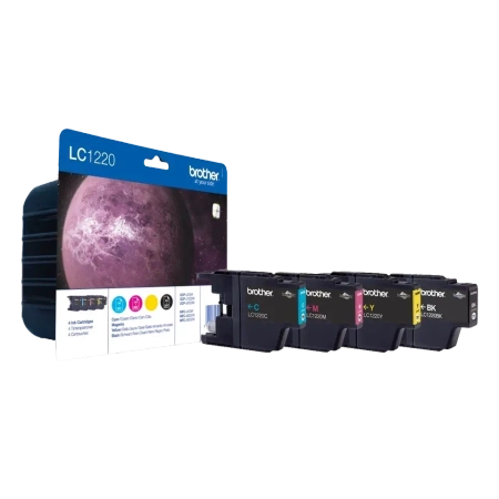 TUSZ ORYGINALNY BROTHER LC1220VALBP CMYK 300BK/3*300 CMY STRON