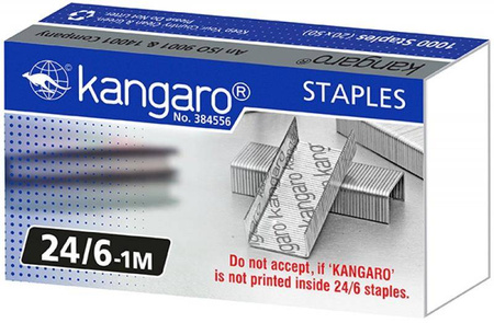 ZSZYWKI KANGARO NO. 24/6-1M 1000 SZT.