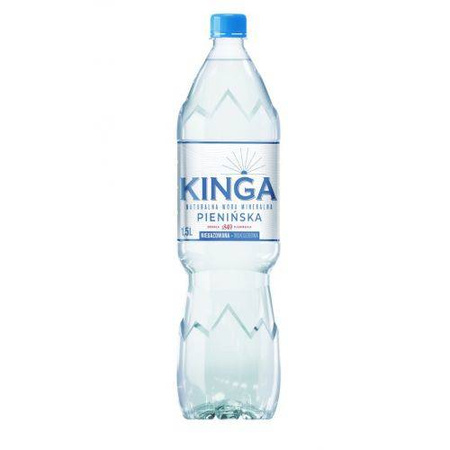 WODA NIEGAZOWANA KINGA PIENIŃSKA 1,5L