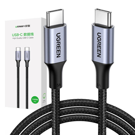 Kabel UGREEN US316 USB-C-USB-C 3m 100W (czarny)
