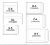 KOPERTA C4 SK NC KOPERTY 31623020/25 BRĄZOWA 25SZT