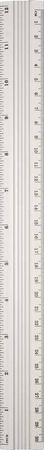 LINIJKA ALUMINIOWA 30CM CENTRUM 80842