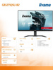 IIYAMA MONITOR 31.5 CALA GB3271QSU-B2 1MS,IPS,180HZ,2X HDMI,DP,400CD,FREESYNC QHD,2X USB(3.2),2X USB-C,2X 4.5W,HAS-150MM