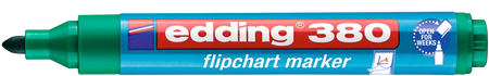 MARKER DO FLIPCHARTÓW EDDING 380 ZIELONY OKRĄGŁA 1.5-3MM