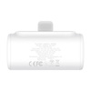Powerbank BASEUS Compact IP 5000mAh 20W (biały)