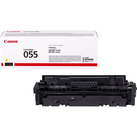 TONER ORYGINALNY CANON CRG055Y 3013C002 YELLOW 2100 STRON