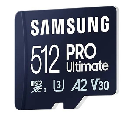 SAMSUNG KARTA PAMIĘCI MICROSD MB-MY512SB/WW PRO ULTIMATE 512GB + CZYTNIK