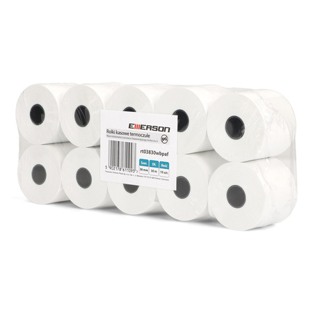 ROLKA TERMICZNA 38MM X30M EMERSON 10SZT BPA FREE