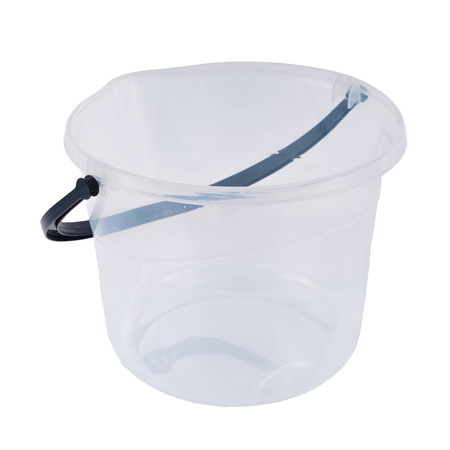 WIADRO Z WYLEWAKIEM PLASTIK ADSU820 TRANSPARENTNY 15L