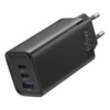 ŁADOWARKA SIECIOWA VENTION FEDB0-EU 2XUSB-C 1XUSB-A 65W/30W/30W GAN (CZARNA)