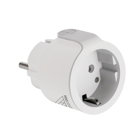 GNIAZDKO ELEKTRYCZNE 10A DGM PP-W103 TYP F (SHUKO) 1100W - 2300W AC 110V-230V; 50/60HZ WIFI 2.4
