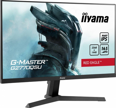 IIYAMA MONITOR 27 CALI G2770QSU-B1 0.5MS, IPS, DP, HDMI, 165HZ, 400CD/M2, USBX2