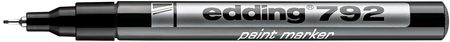 MARKER OLEJOWY EDDING 792 CZARNY 0.8MM