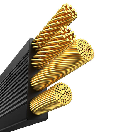 Kabel BASEUS Free2Draw USB-A-microUSB/Lightning/USB-C 1.1m (czarny)