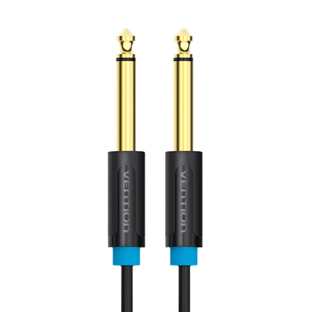 KABEL AUDIO TS 6,35MM VENTION BAABJ 5M, CZARNY