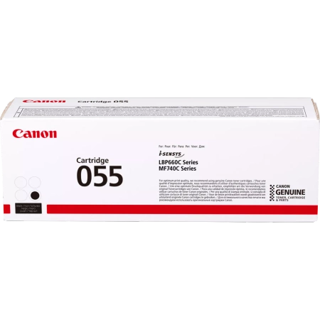 TONER ORYGINALNY CANON CRG055BK 3016C002 CZARNY 2300 STRON