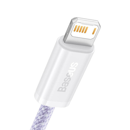 KABEL USB DO LIGHTNING BASEUS DYNAMIC 2, 2.4A, 1M (FIOLETOWY)