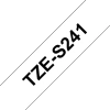 TASIEMKA ORYGINALNA CZARNY/BIAŁE BROTHER TZES241 18MM X 8 M