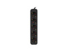 LANBERG LISTWA PRZEDŁUŻACZ 3M 5X230V C PS0-05F-0300-BK