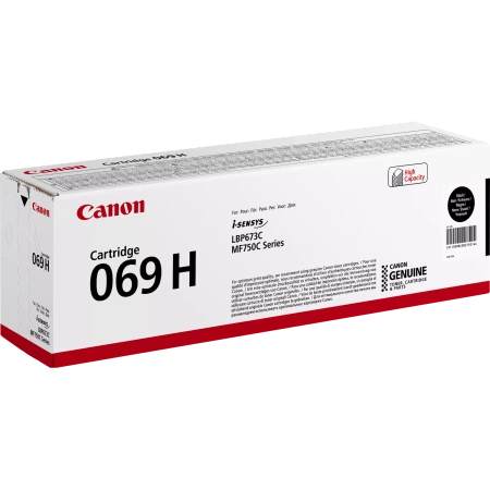 CANON ORYGINALNY TONER 069BKH, BLACK, 7600S, 5098C002, CANON MF752CDW, 754CDW, LBP673CDW, O