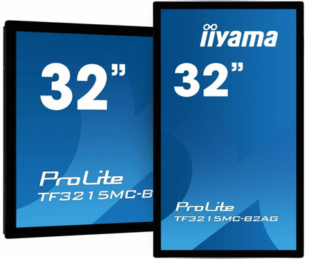 IIYAMA MONITOR 32 CALE TF3215MC-B2AG POJ.30PKT.VA.24/7.IP65, 500CD,VGA,HDMI, DP