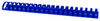 GRZBIET PLASTIKOWY 38MM (350 KARTEK) OFFICE PRODUCTS NIEBIESKI 50 SZT.