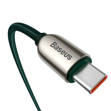 KABEL USB-C DO USB-C BASEUS DISPLAY, 100W, 2M (ZIELONY)