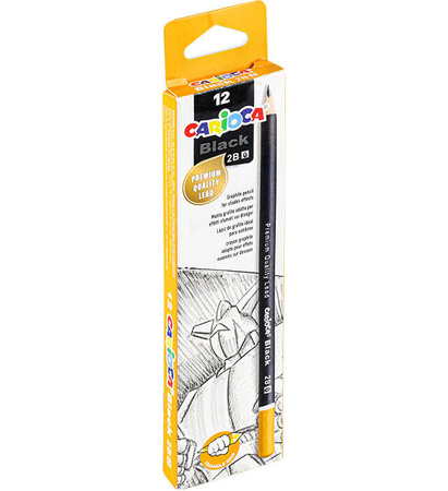 OŁÓWEK TECHNICZNY CARIOCA 42931 160-2321 2B 12SZT