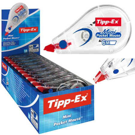 KOREKTOR W TAŚMIE 5MMX6M TIPP-EX MINI POCKET MOUSE 932564