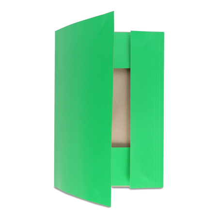 TECZKA Z GUMKĄ A4 EMERSON ZIELONA TEKTURA 300 G/M²