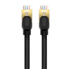 KABEL SIECIOWY KAT. 8 BASEUS ETHERNET RJ45, 40GBPS, 3M (CZARNY)