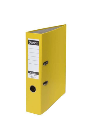 Segregator A4 BANTEX CLASSIC 75mm 400044672 żółty