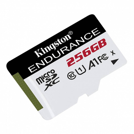 KINGSTON KARTA MICROSD 256GB ENDURANCE 95/45MB/S C10 A1 UHS-I