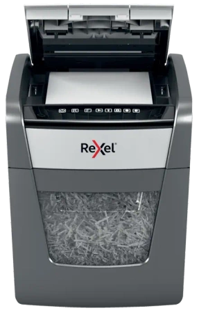 NISZCZARKA A4 REXEL OPTIMUM AUTOFEED+ 50X 2020050XEU CZARNA 50 KRT ŚCINKI 4X28MM 20 LITRÓW