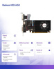 AFOX KARTA GRAFICZNA RADEON HD 6450 2GB DDR3 64BIT DVI HDMI VGA LP FAN L5