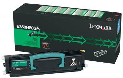 TONER ORYGINALNY LEXMARK E350H80G CZARNY 9000 STRON