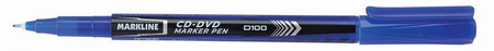 MARKER CD/DVD LINC MARKLINE MD100BLU NIEBIESKI
