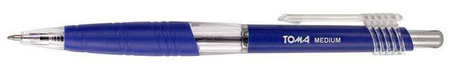 Długopis automatyczny TOMA MEDIUM TO-038 1 2 niebieski 1.0