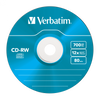 PŁYTA CD-RW 700MB 12X VERBATIM DATALIFE PLUS 43167 SLIM 5 SZT.