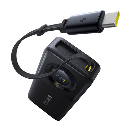 POWERBANK BASEUS OS FREE2PULL 10000MAH 30W +KABEL (CZARNY)